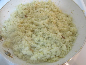 Cauliflower rice